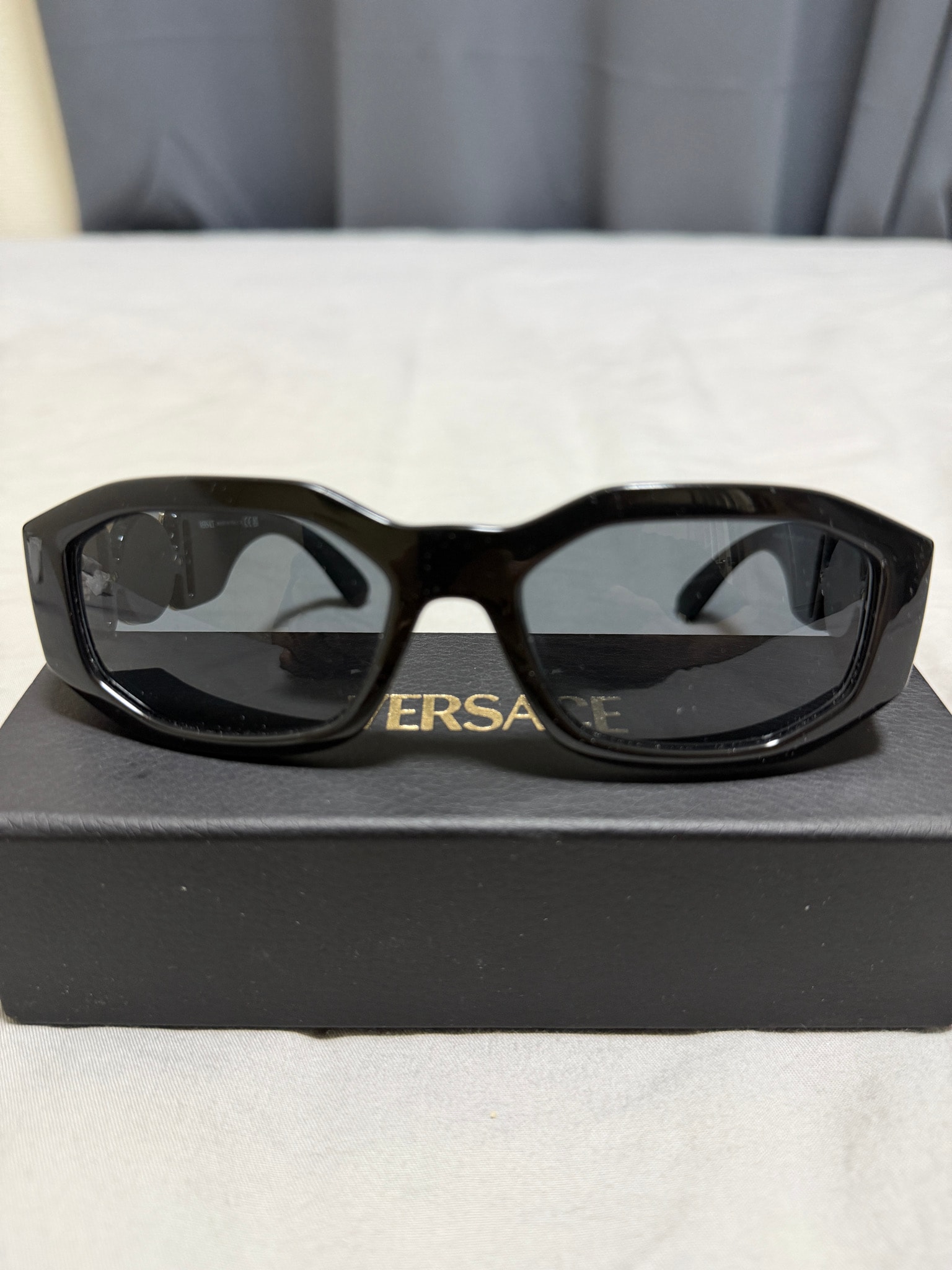 Versace Medusa Biggie Sunglasses "Black"