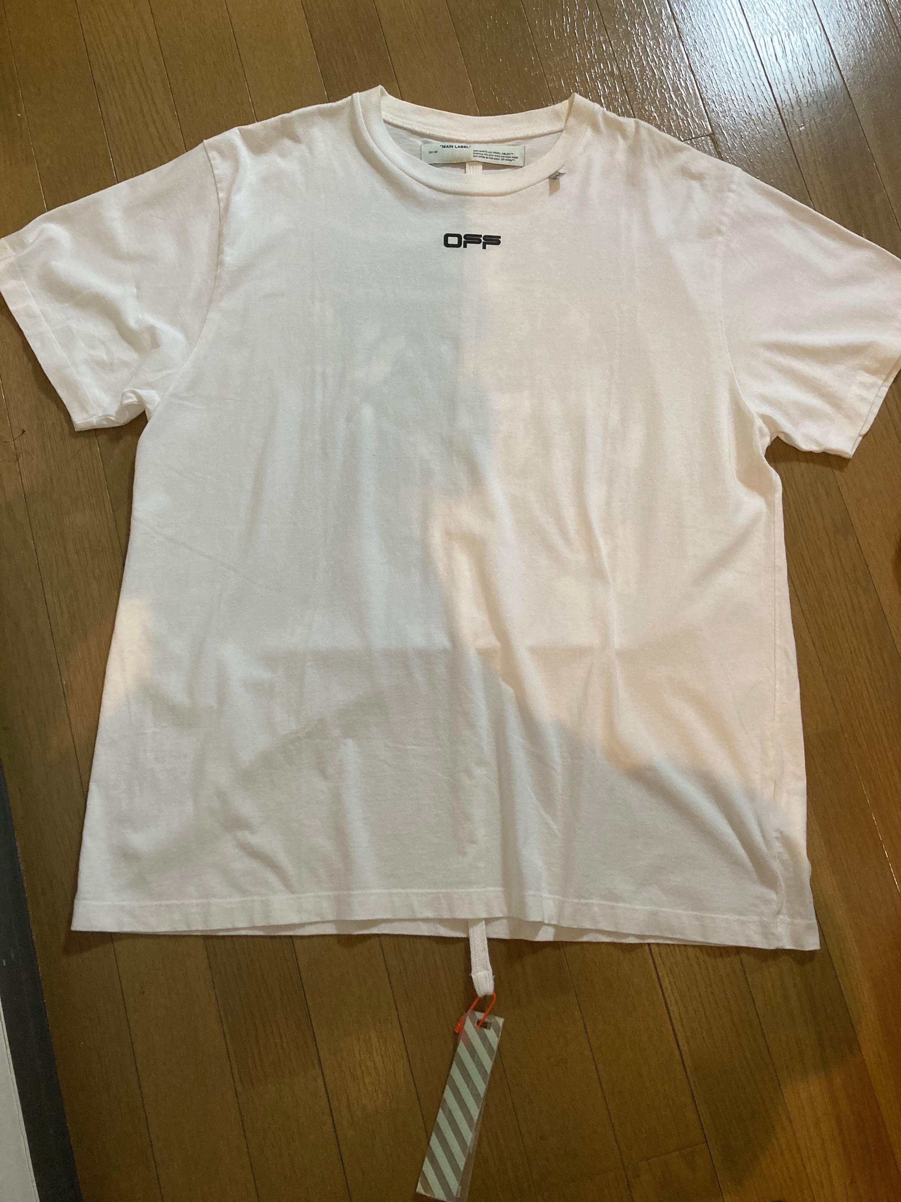 OFF-WHITE Oversized Fit Caravaggio Square T-Shirt "White"