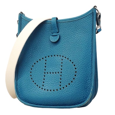 ★SALE【6hd2972】エルメス ショルダーバッグ エヴリンTPM トリヨンクレマンス ミュノス シルバー金具 Y刻印【中古】レディース