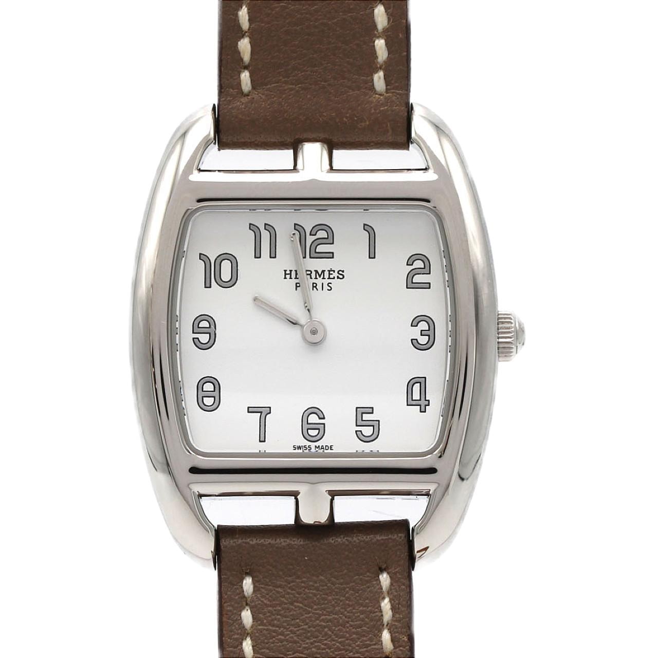 エルメス ケープコッドトノー・ドゥブルトゥール CT1.210 SS クォーツ