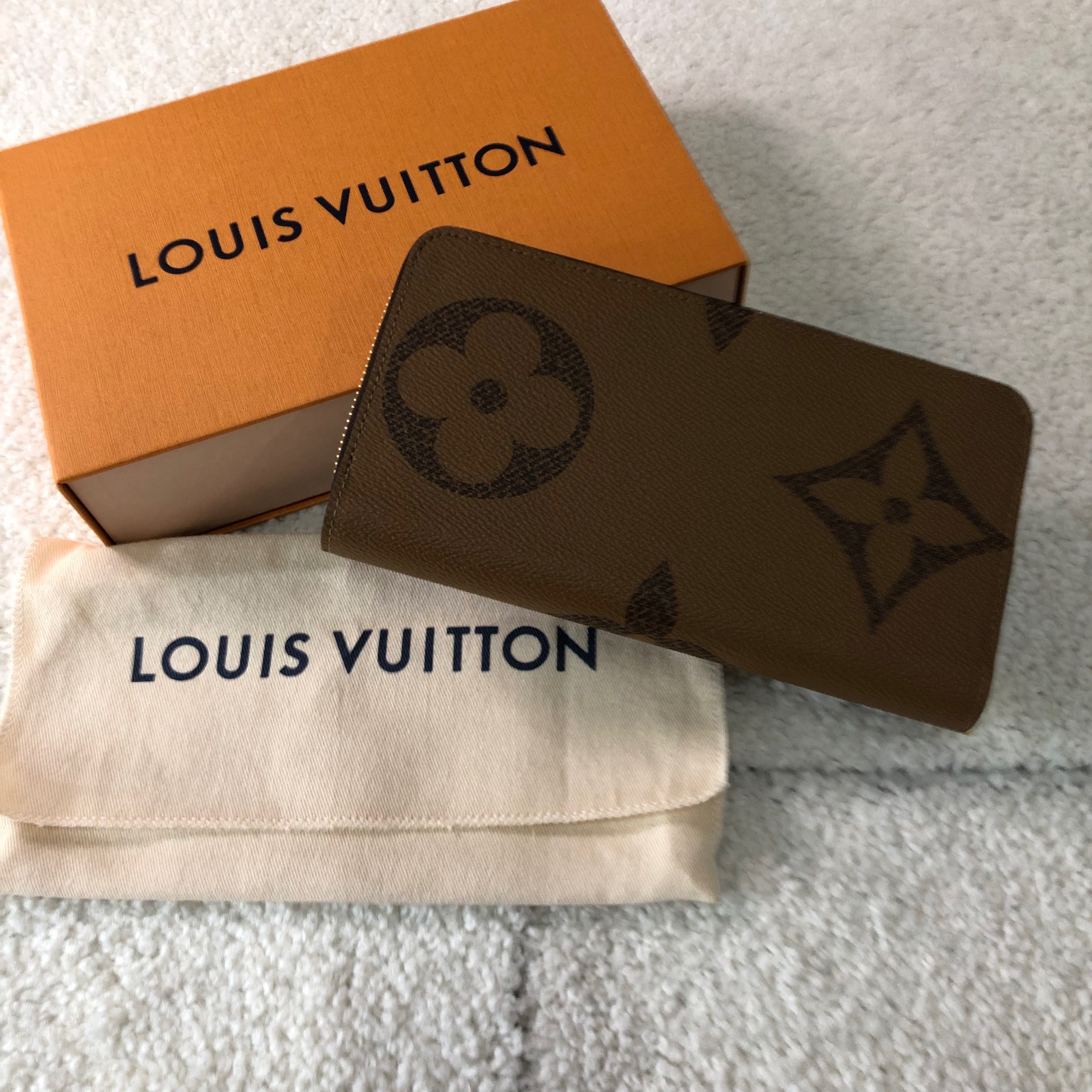 Louis Vuitton Zippy Wallet Monogram Giant Reverse