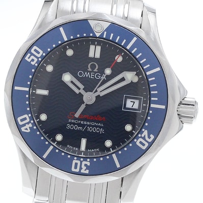 ☆良品 オメガ シーマスター300 2224.80 レディース 【中古】