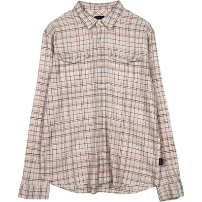 古着 パタゴニア Patagonia ORGANIC COTTON オーガニックコットン 長袖 コットンチェックシャツ メンズM相当/eaa666745
