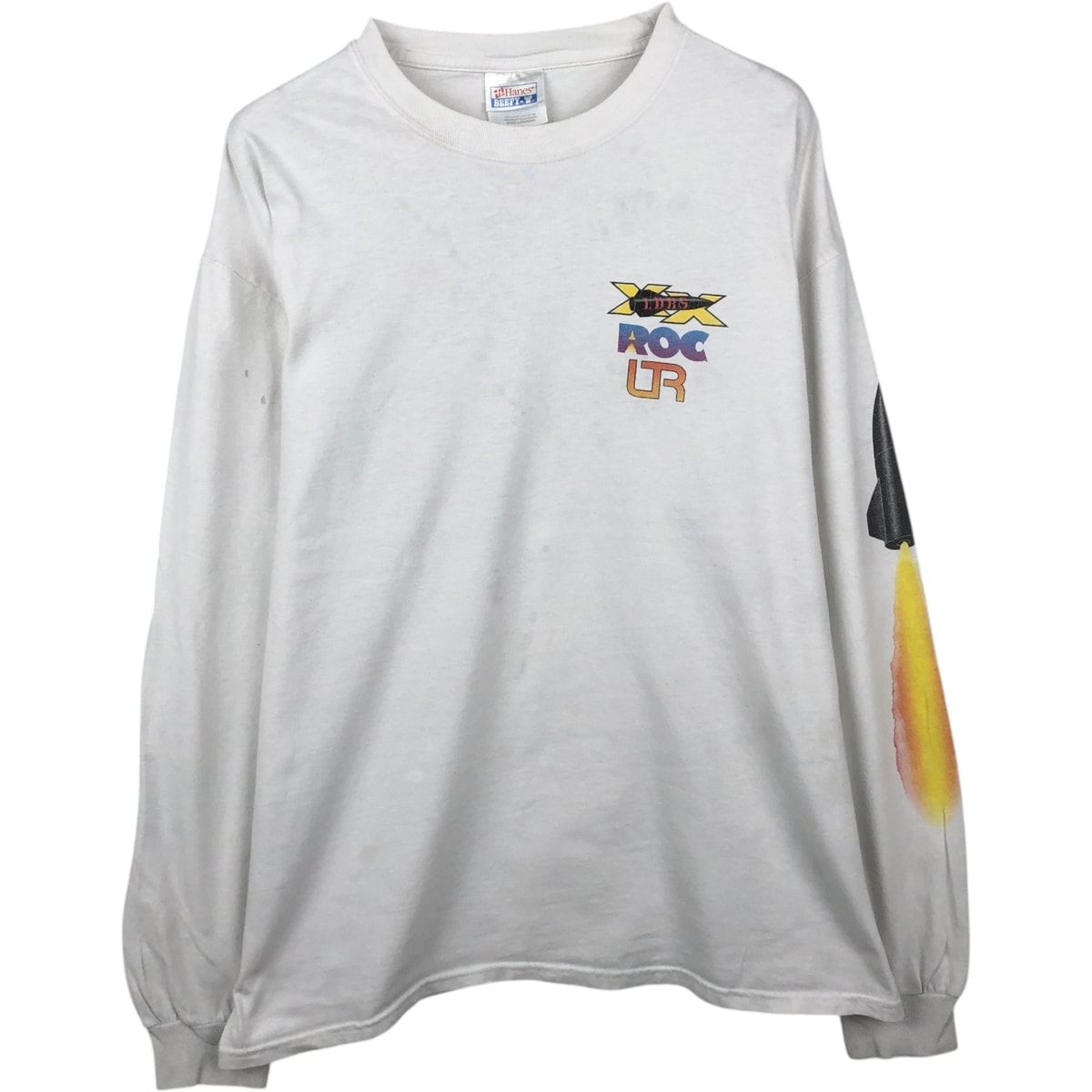 古着 00年代 ヘインズ Hanes BEEFY-T ロングTシャツ ロンT メンズL相当/eaa638038