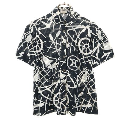 CELINE セリーヌ 90s 半袖 コットンシャツ