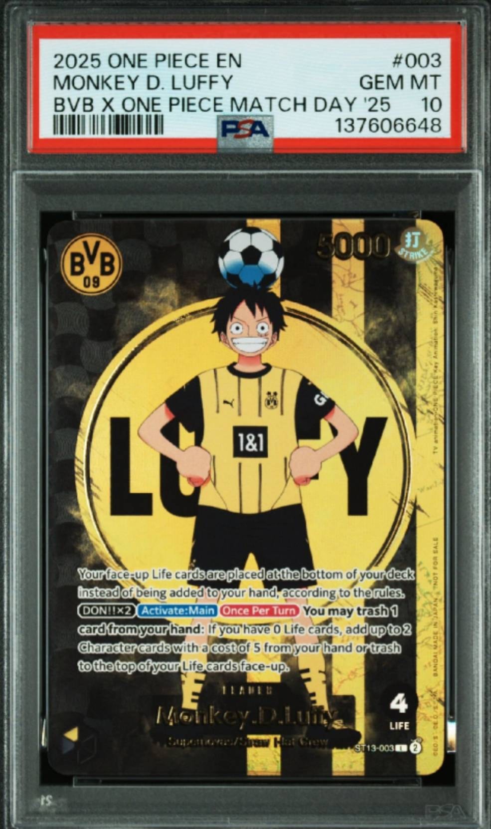 モンキー・D・ルフィ L [ST13-003]【英語版】(プロモーションカード