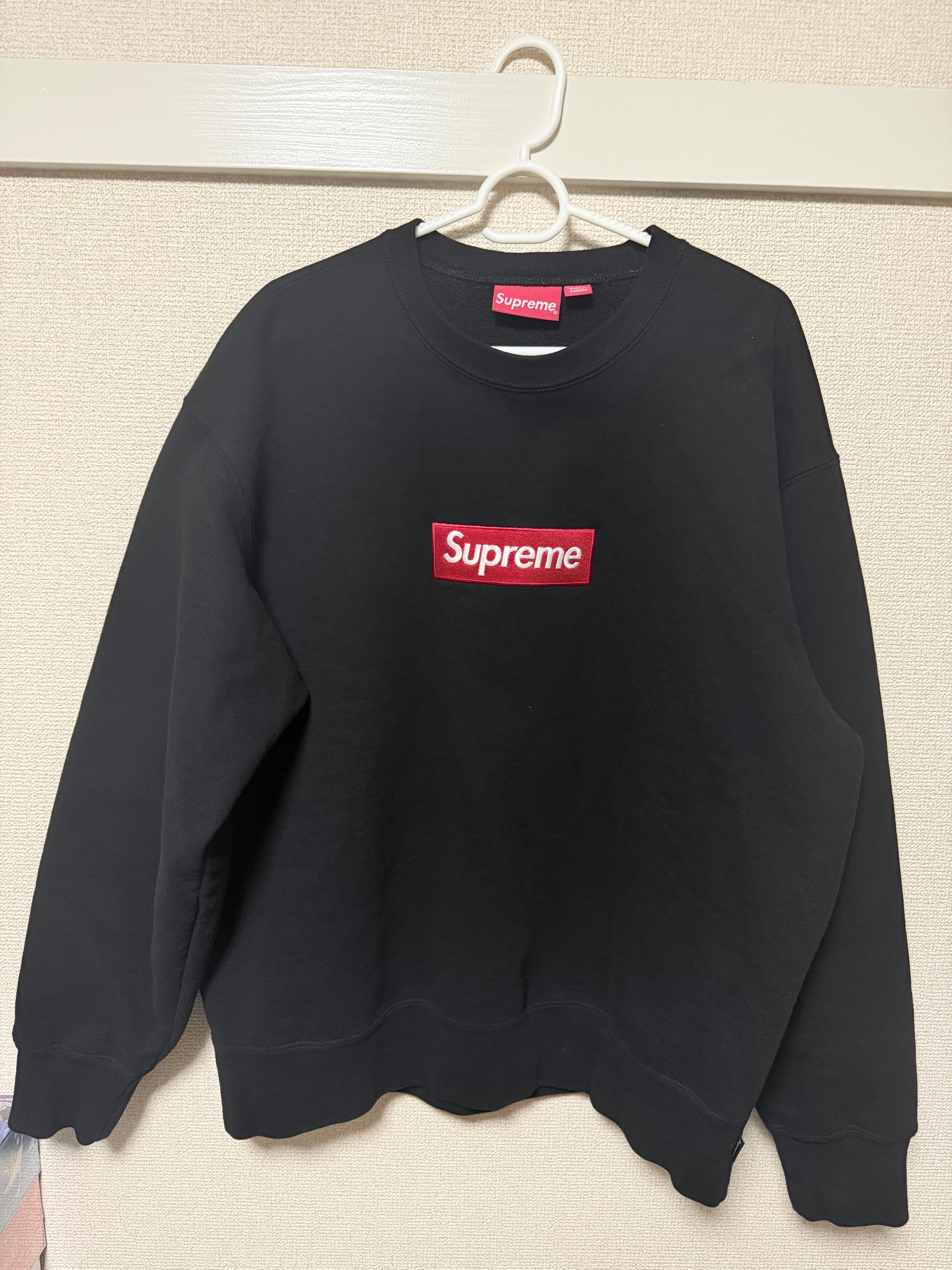 Supreme Box Logo Crewneck "Black" (22FW)