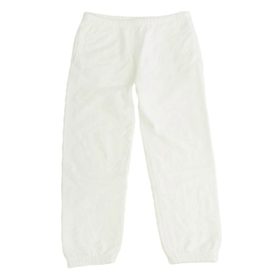 Supreme シュプリーム パンツ 18AW Quilted Sweatpant キルティング スウェット パンツ ホワイト系 M【中古】