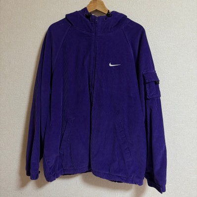 Supreme / Nike Arc Corduroy Hooded Jacket "Purple"