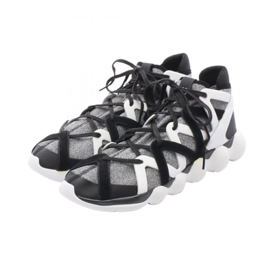 ワイスリー Y-3 KYUJO HIGH スニーカー 靴 スウェード レザー ファブリック メンズ グレー系 / ブラック系 / ホワイト系 AQ5544 【中古】
