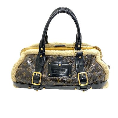 ルイヴィトン LOUIS VUITTON ミニボストンバッグ モノグラム・シアリング ストーム ハンドバッグ M95574 ブラウン