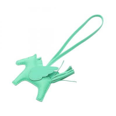 エルメス HERMES ロデオペガサスPM ヴェールコミック チャーム アクセサリー アニョーミロ / ヴォースイフト アニョーミロ K刻印(2025年製造) レディース グリーン系 【中古】