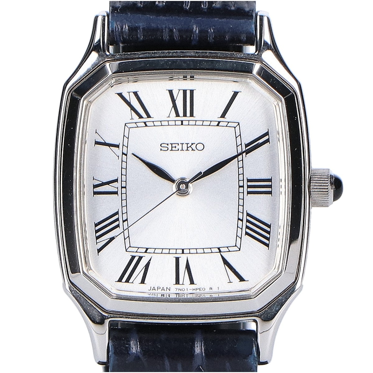 セイコー UNITED ARROWS ユナイテッドアローズ別注 【美品】7N01-HAD0 スクエア レザー クオーツ