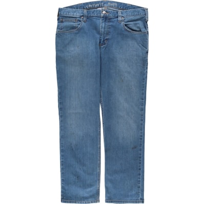 古着 カーハート Carhartt RELAXED FIT ストレートデニムパンツ メンズw37相当/eaa640481