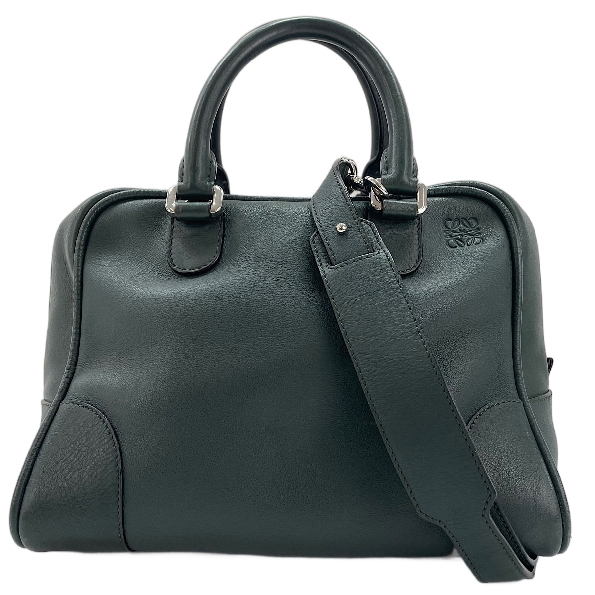 ロエベ LOEWE レザー アマソナ 75 2WAY ハンドバッグ【中古】