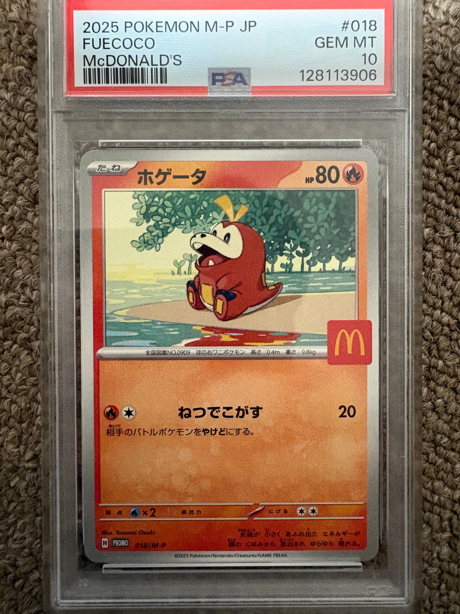 ホゲータ P [M-P 018](プロモカードパック「マクドナルド ハッピー