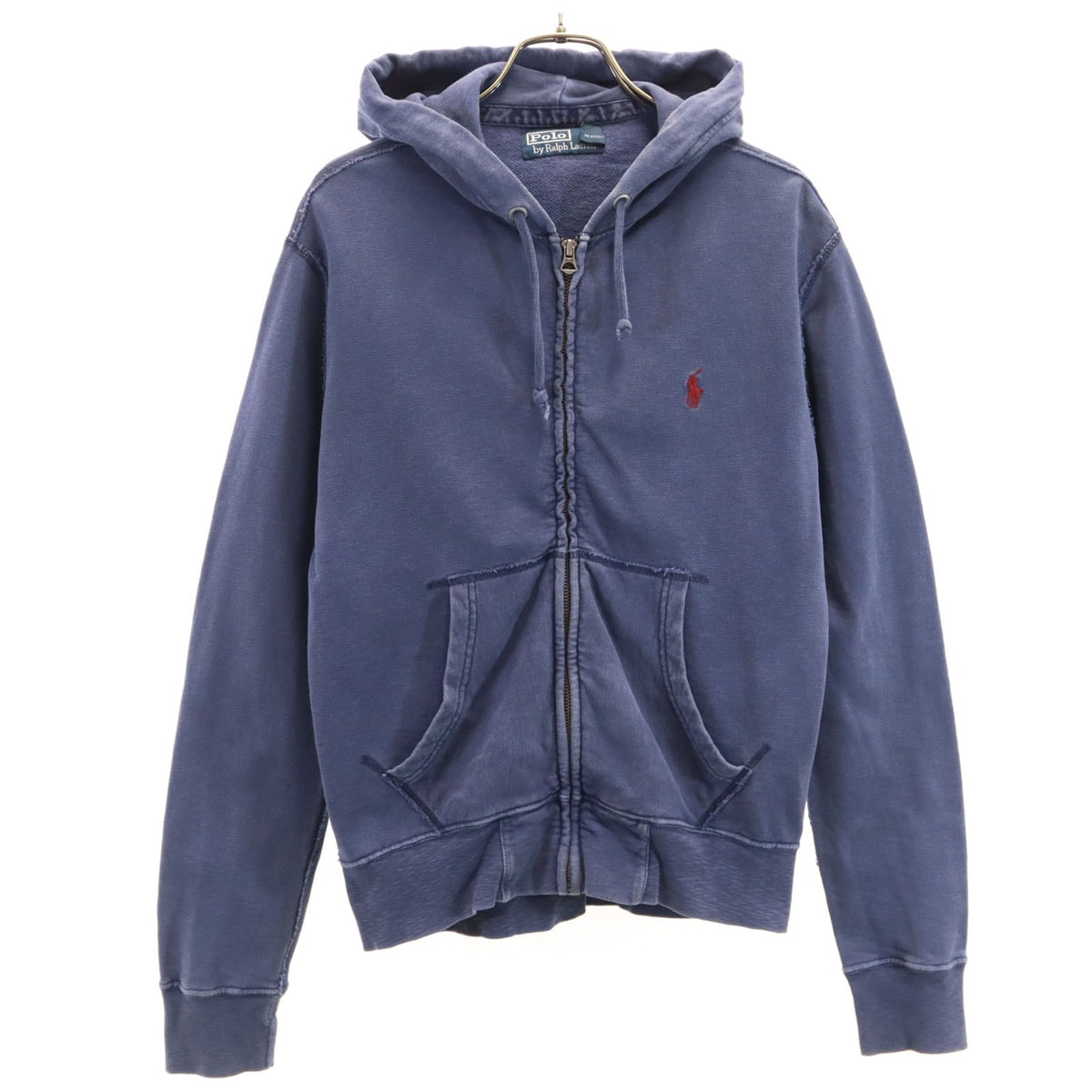 Polo by Ralph Lauren ポロバイラルフローレン 長袖 スウェット ジップパーカー XS ネイビー