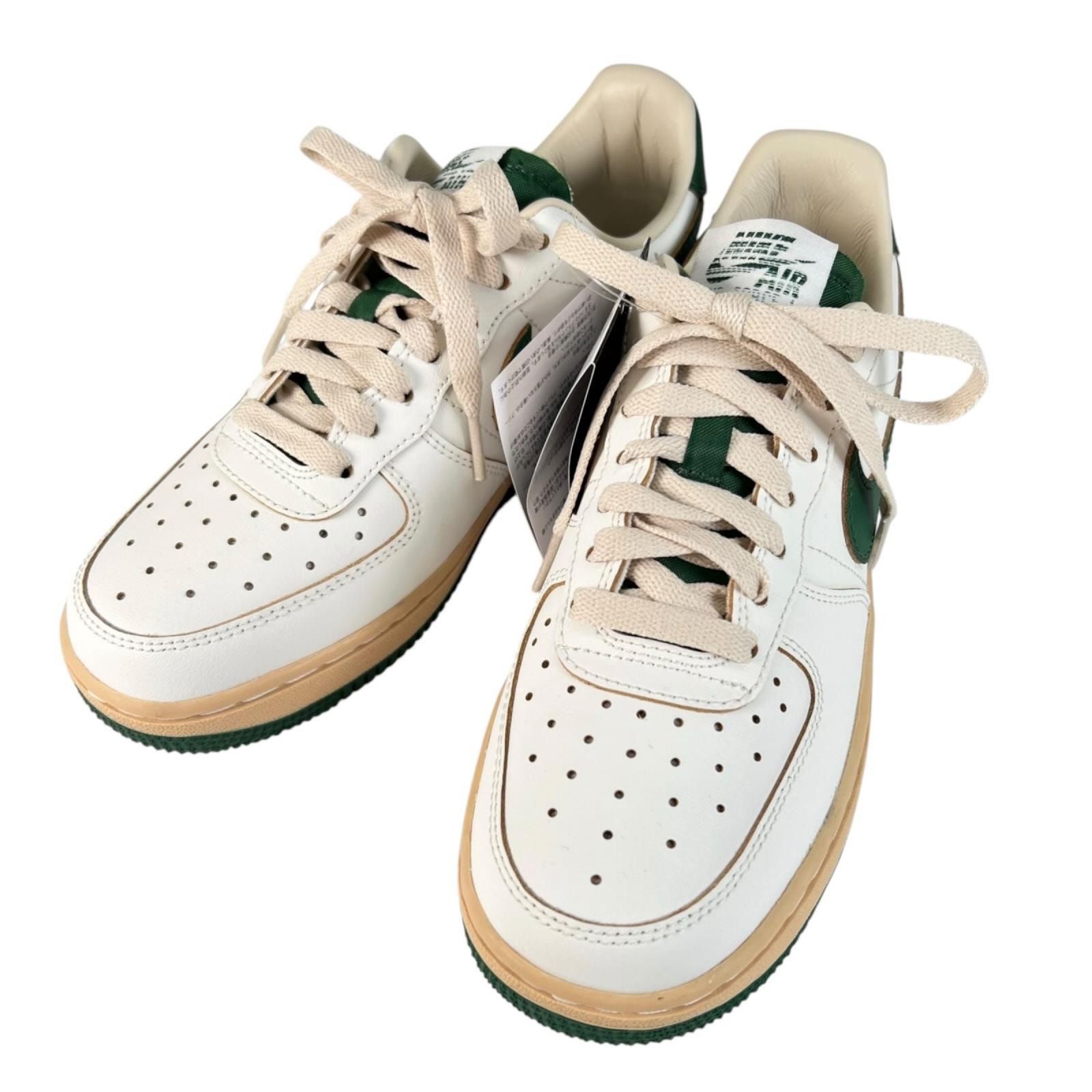 未使用品 NIKE ナイキ WMNS AIR FORCE 1 '07 LV8 DZ4764-133 スニーカー レザー/キャンバス グリーン レディース 22.5 36 5.5【古着】【中古】