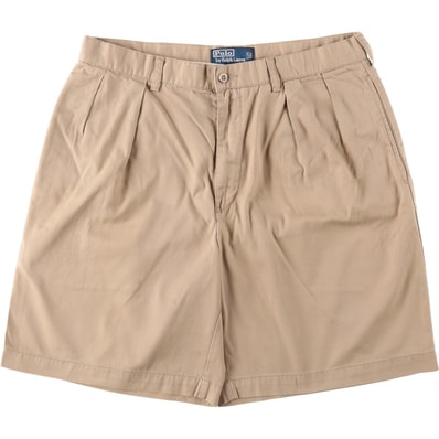 古着 ラルフローレン Ralph Lauren POLO by Ralph Lauren TYLER SHORT ツータック チノショーツ ショートパンツ メンズw35相当/eaa653461