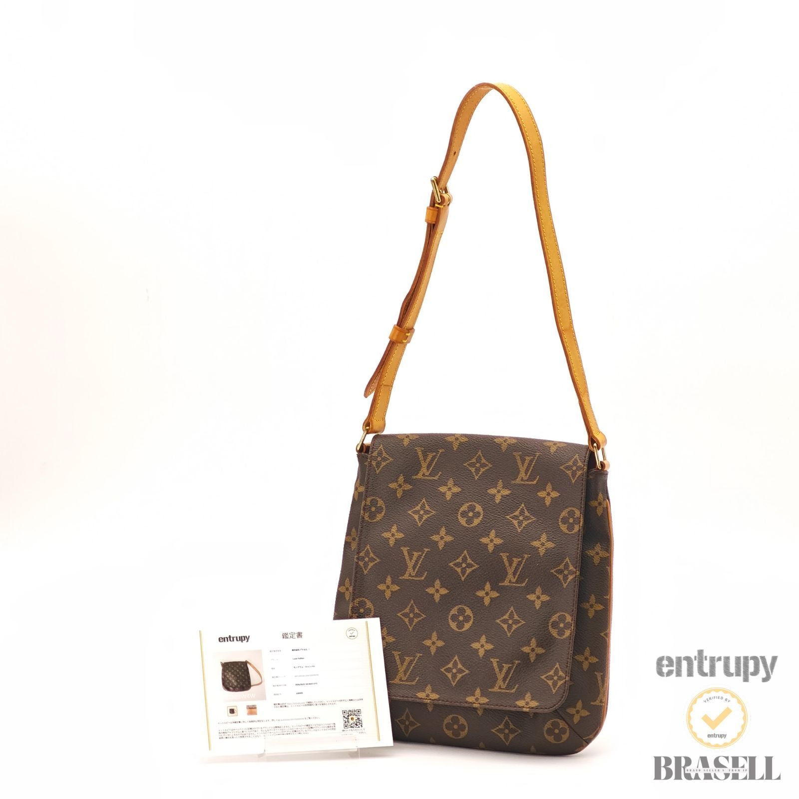 LOUIS VUITTON ルイ・ヴィトン ミュゼット・サルサ ショート モノグラム ミュゼット・サルサ ショート M51258 AS0999 ショルダーバッグ Monogram Canvas Brown レディース