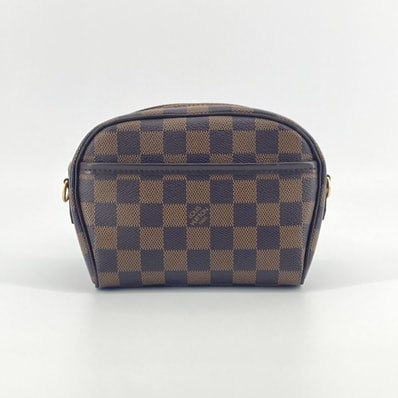 LOUIS VUITTON(ルイ・ヴィトン) ダミエ ポシェット イパネマ コーティングキャンバス N51296 ショルダーバッグ ブラウン×ベージュ