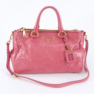 ■美品 プラダ ヴィテッロ シャイン BN2324 ショルダーバッグ