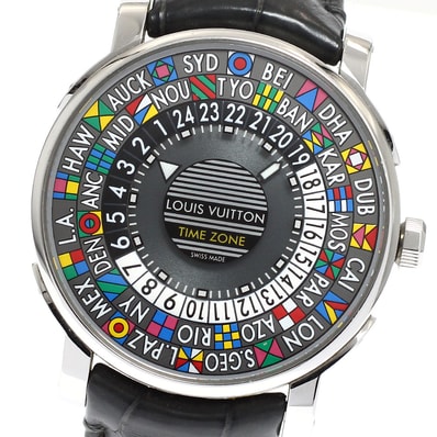 ルイ・ヴィトン エスカル タイムゾーン Q5D20 メンズ 【中古】