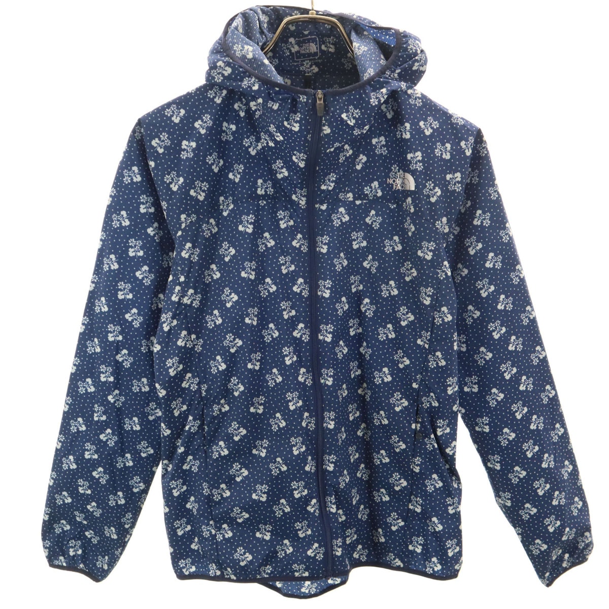 THE NORTH FACE ノースフェイス 総柄 ノベルティースワロウテイルベント ジャケット M ネイビー NPW21571 アウトドア