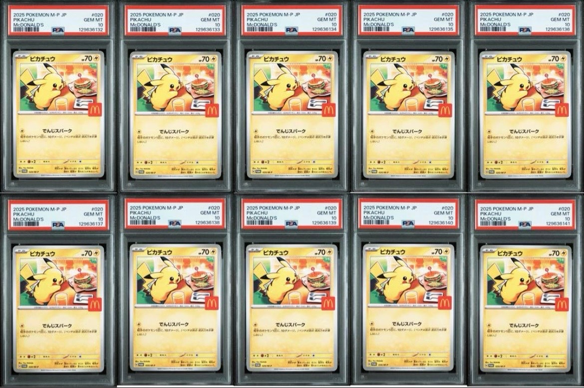 ピカチュウ P [M-P 020](プロモカードパック「マクドナルド ハッピーセット2025」)