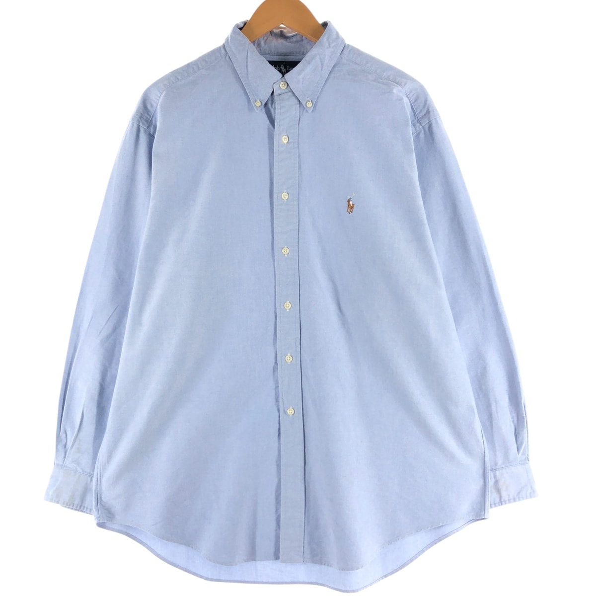 古着 ラルフローレン Ralph Lauren YARMOUTH 長袖 ボタンダウンシャツ メンズXL相当/eaa538290