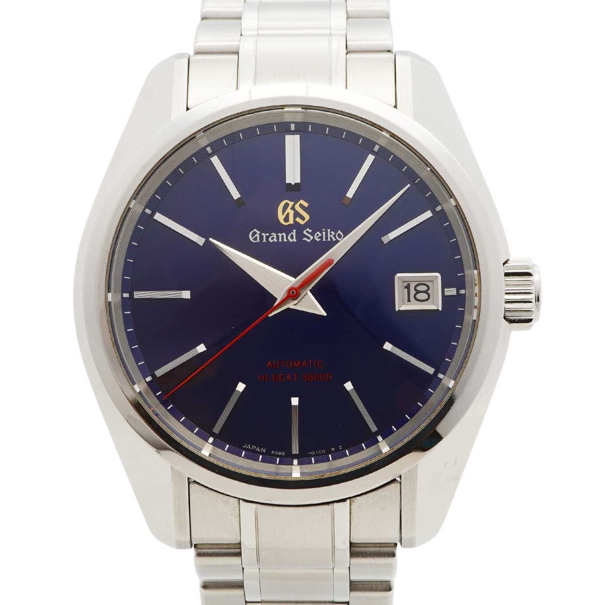 【6wdd0305】セイコー グランドセイコー SBGH281/9S85-01K0 ネイビー文字盤【中古】腕時計 メンズ