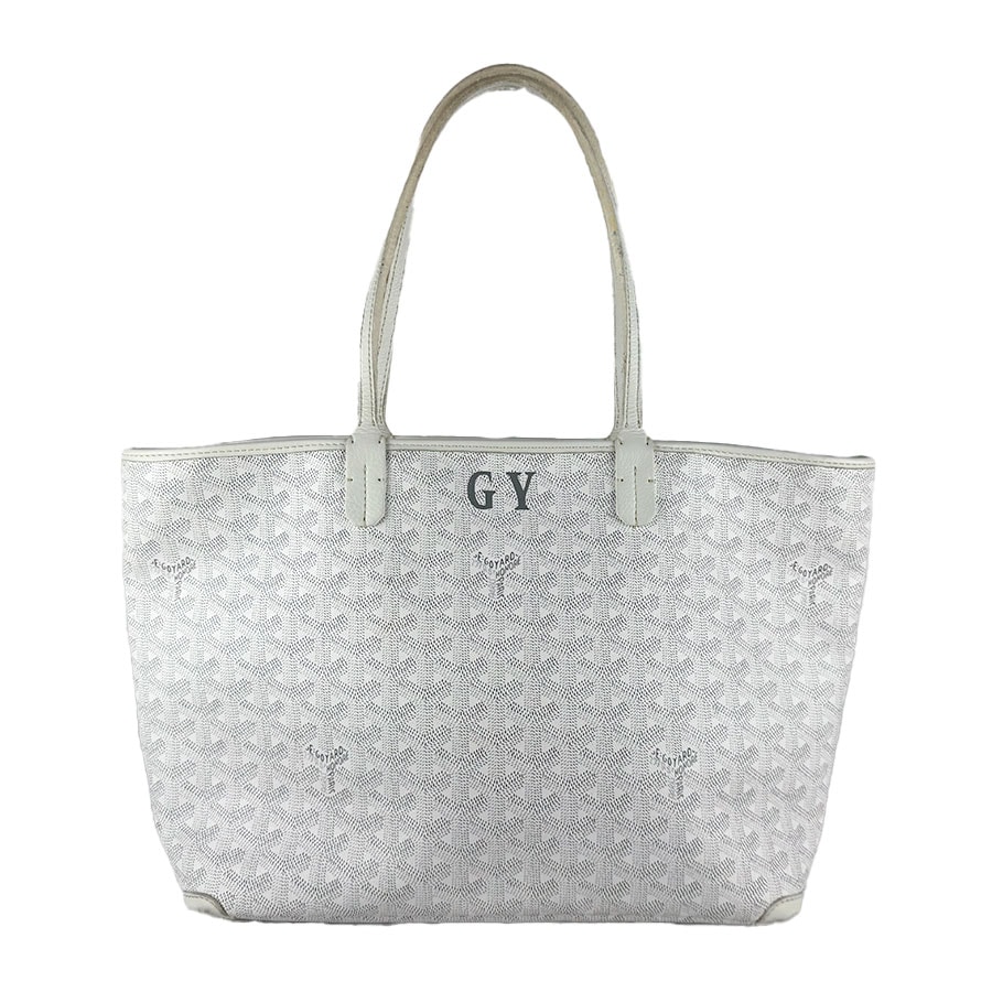 ゴヤール GOYARD トートバッグ アルトワPM PVCコーティングキャンバス ホワイト ユニセックス【中古】 z10768