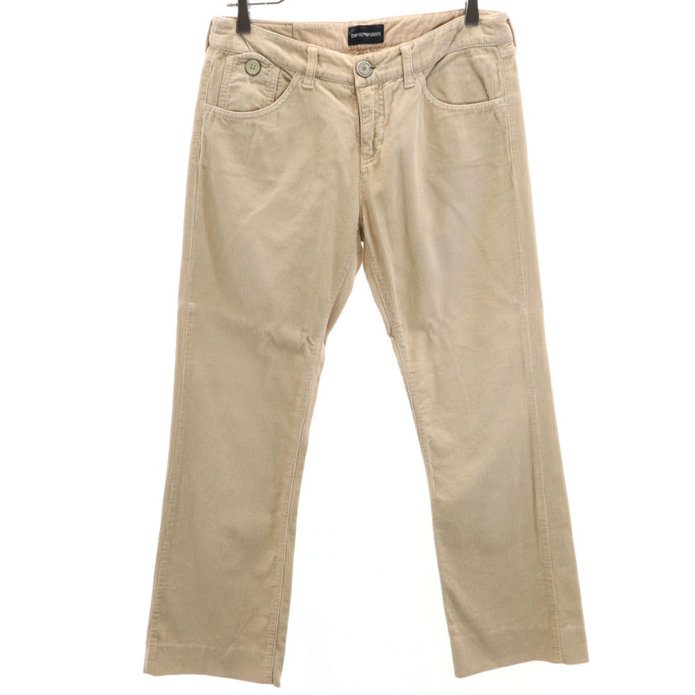 Emporio Armani エンポリオアルマーニ コーデュロイパンツ W28 ベージュ