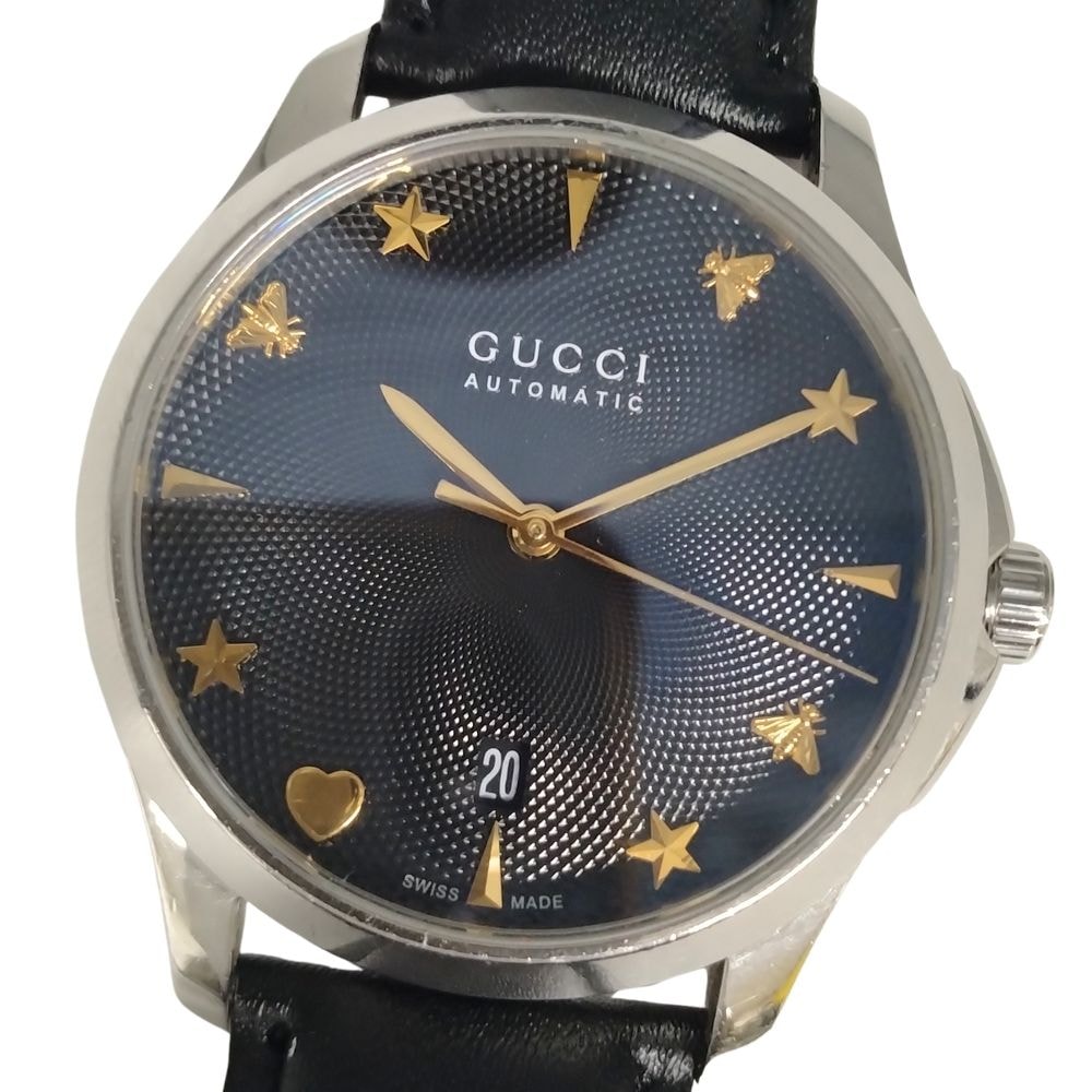 美品 GUCCI グッチ Gタイムレス 126.4 デイト 自動巻き 腕時計 webp_9432ba99-cd34-4428-9707-