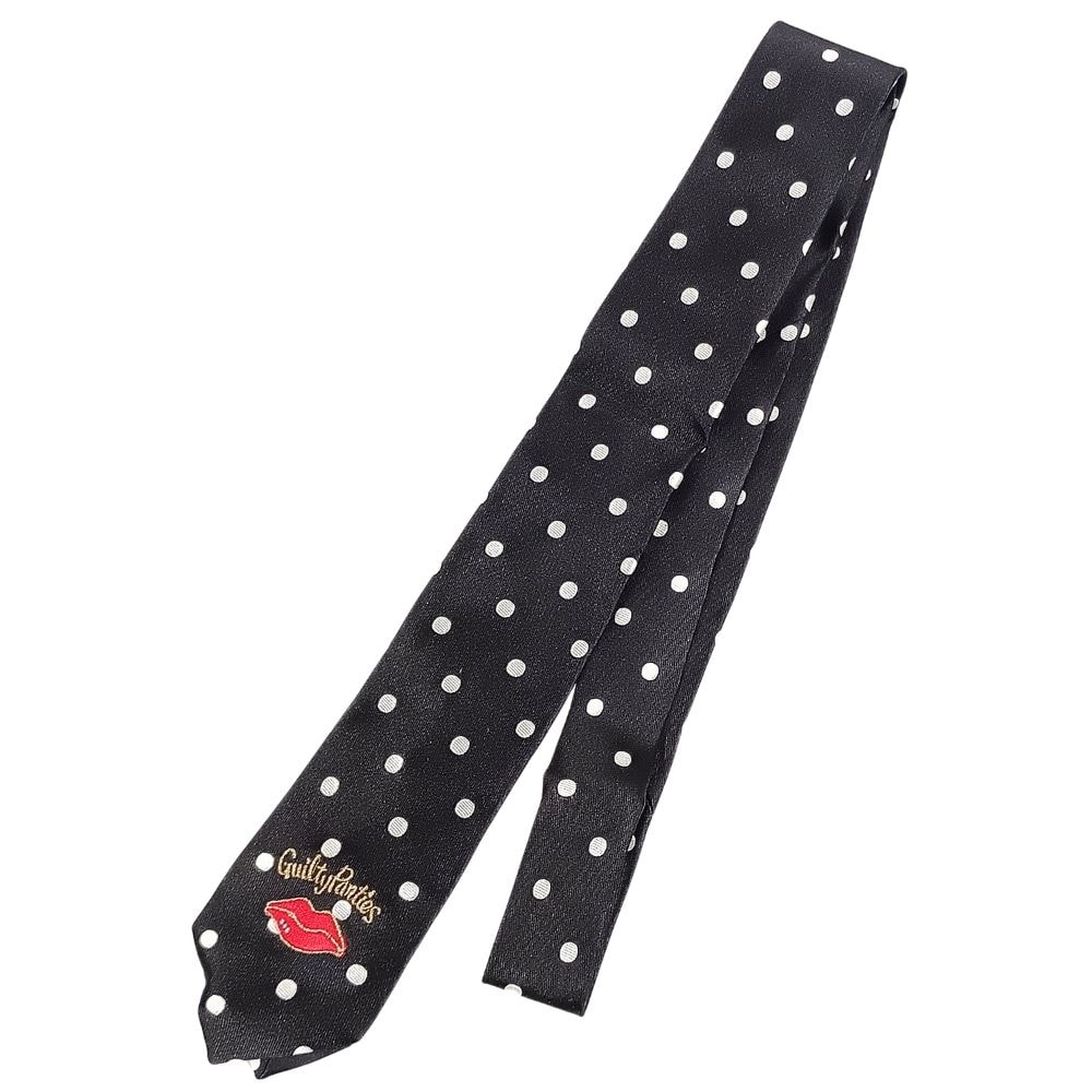 WACKO MARIA ワコマリア キスマーク刺繍 ドット柄 ネクタイ 40793