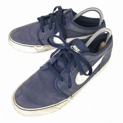 NIKE/ナイキ★TOKI LOW TXT/トキローテキスタイル/ローカットスニーカー【25.5/紺】◆D-194
