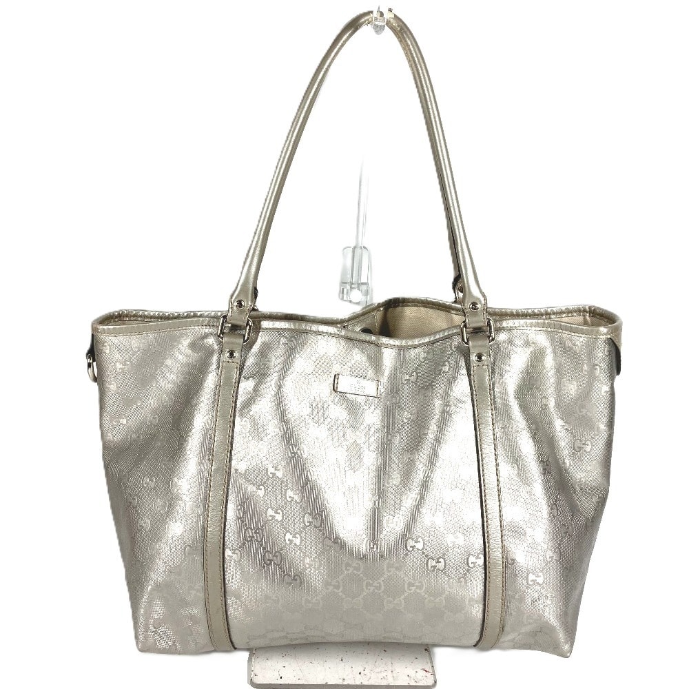 グッチ GUCCI インプリメ GG ロゴ 197953 トートバッグ 肩掛け カバン ショルダーバッグ GGインプリメ シルバー