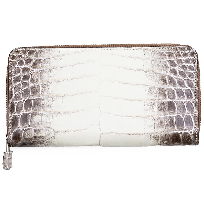 【未使用】LOUIS VUITTON ルイ・ヴィトン ジッピーウォレット メンズ レディース ユニセックス クロコダイル シグネチャー ロゴ LV カデナ パドロック ウォレット 長財布 財布 小物 箱/袋/インボイス付属 オフホワイト 白 仏製 N99373
