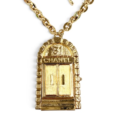極美品 シャネル ネックレス 31 RUE CAMBON ゴールド レディース B22A AB8654