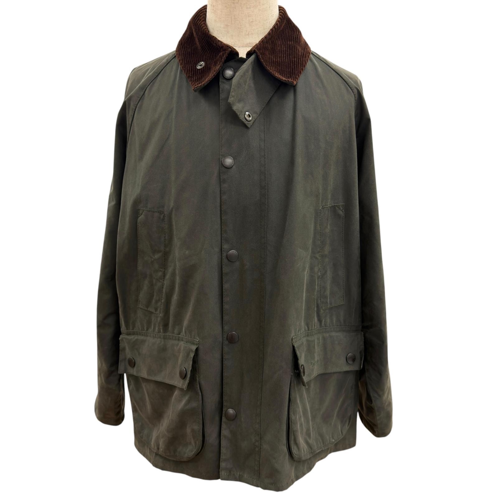 良品 バブアー ジャケット BEDALE カーキ メンズ 40 232MWX0018