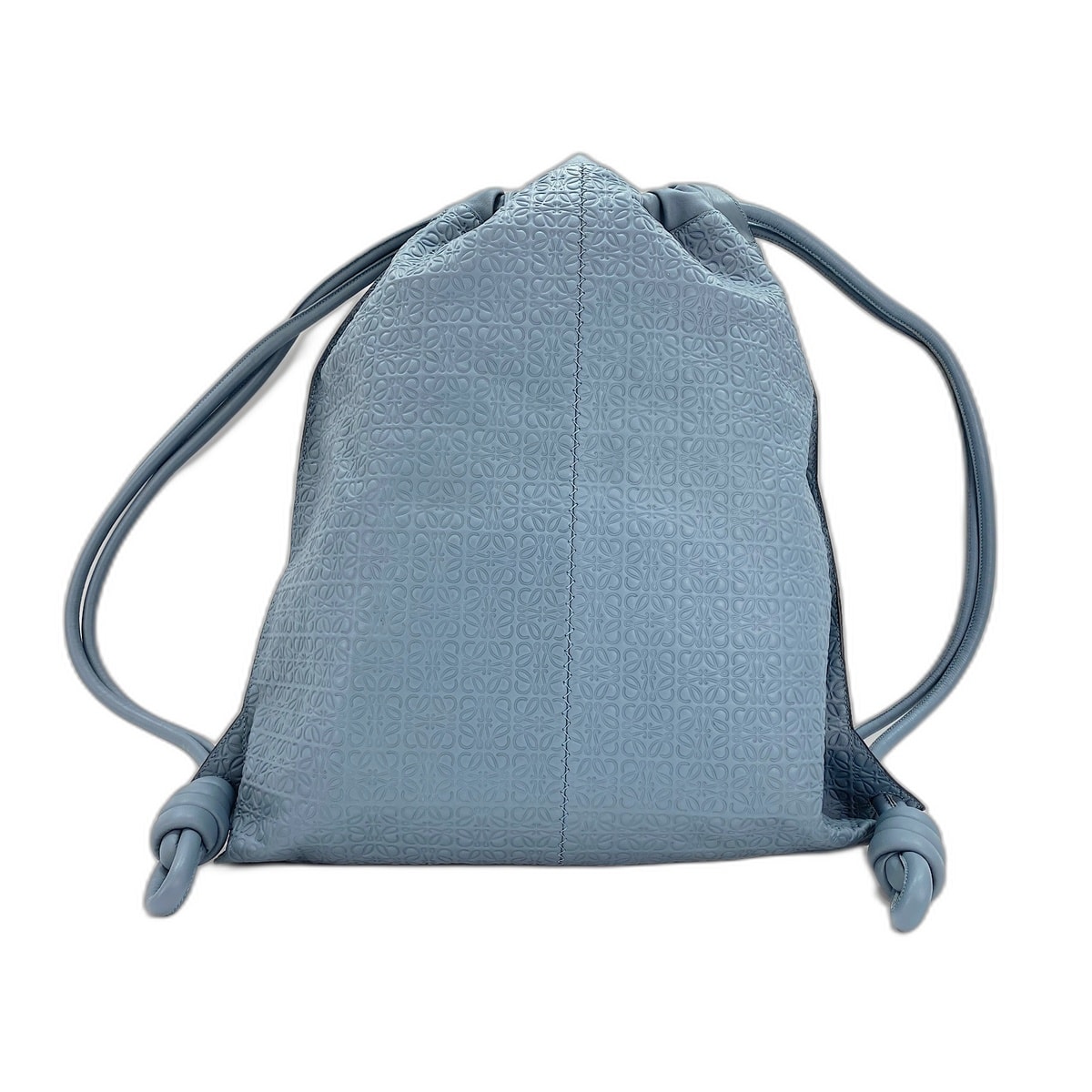 ロエベ LOEWE レザー リピートアナグラム リュック・デイパック【中古】