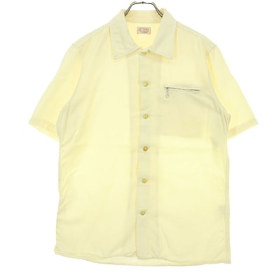 Levi's リーバイス 半袖 コットンシャツ M クリーム