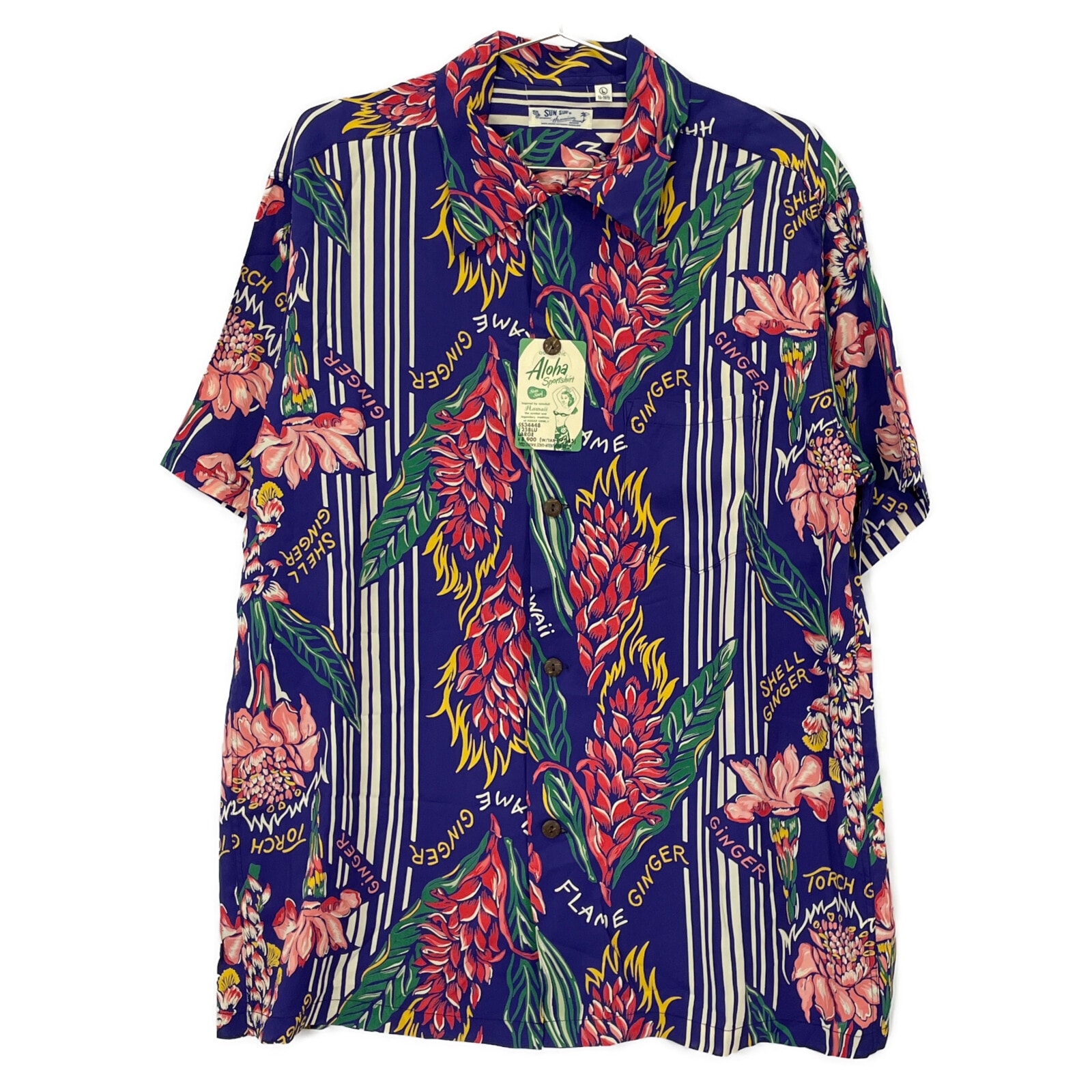 サンサーフ SS34448 RAYON S/S GINGER BLOSSOM L