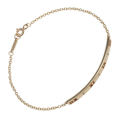 ティファニー アトラス バー レディースブレスレット