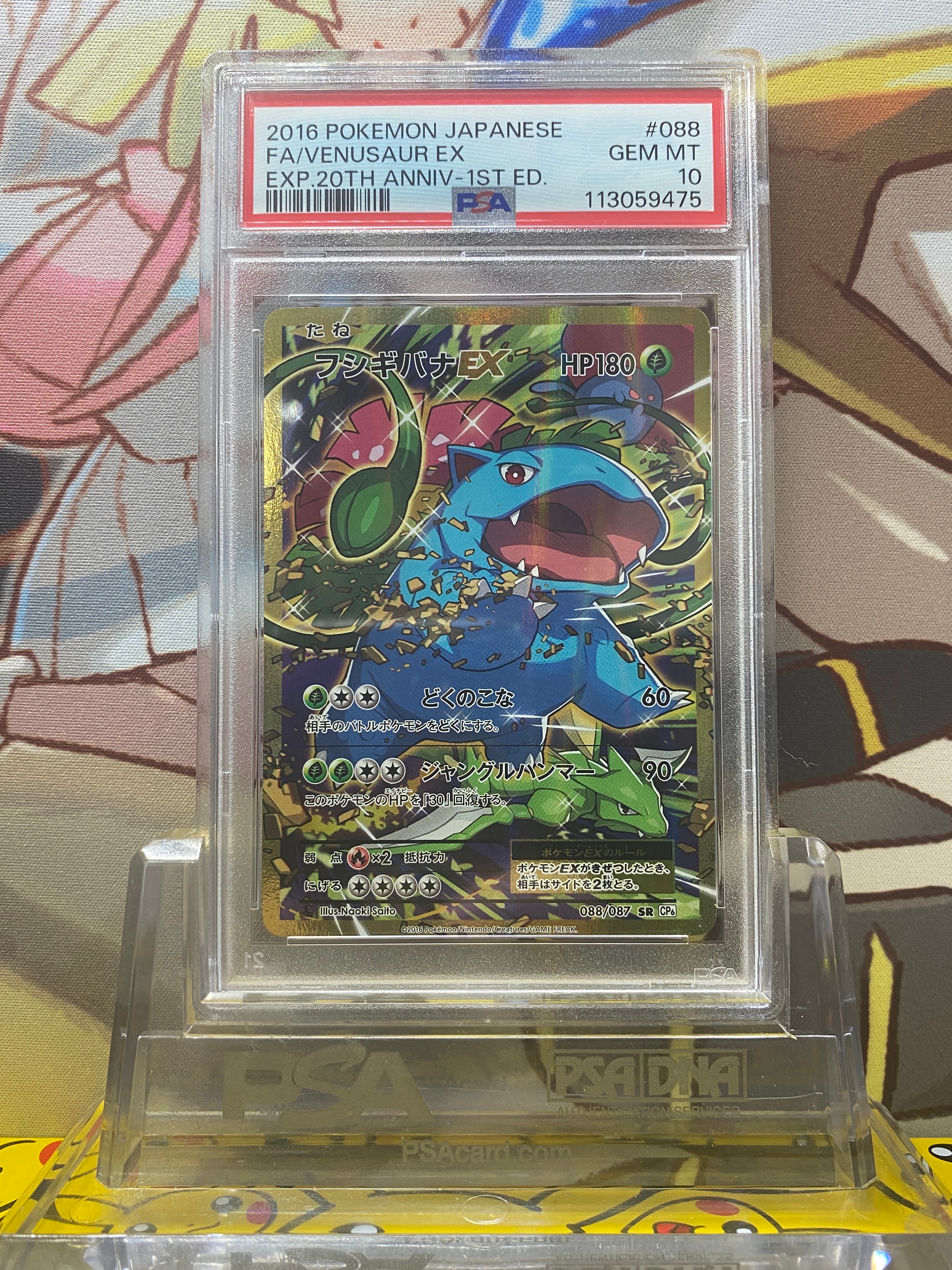 フシギバナEX SR :1ED [CP6 088/087](コンセプトパック「ポケットモンスターカードゲーム 拡張パック 20th Anniversary」)