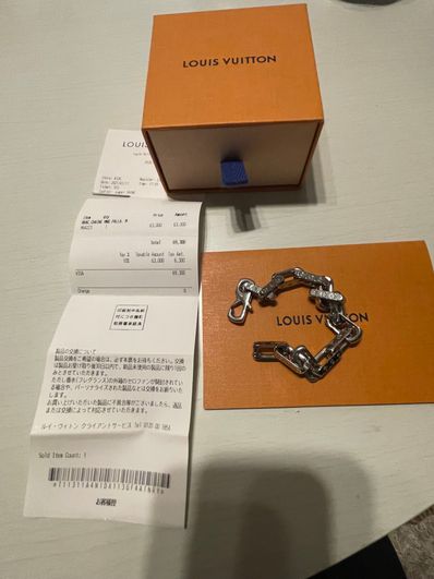 Louis Vuitton Monogram Chain Bracelet