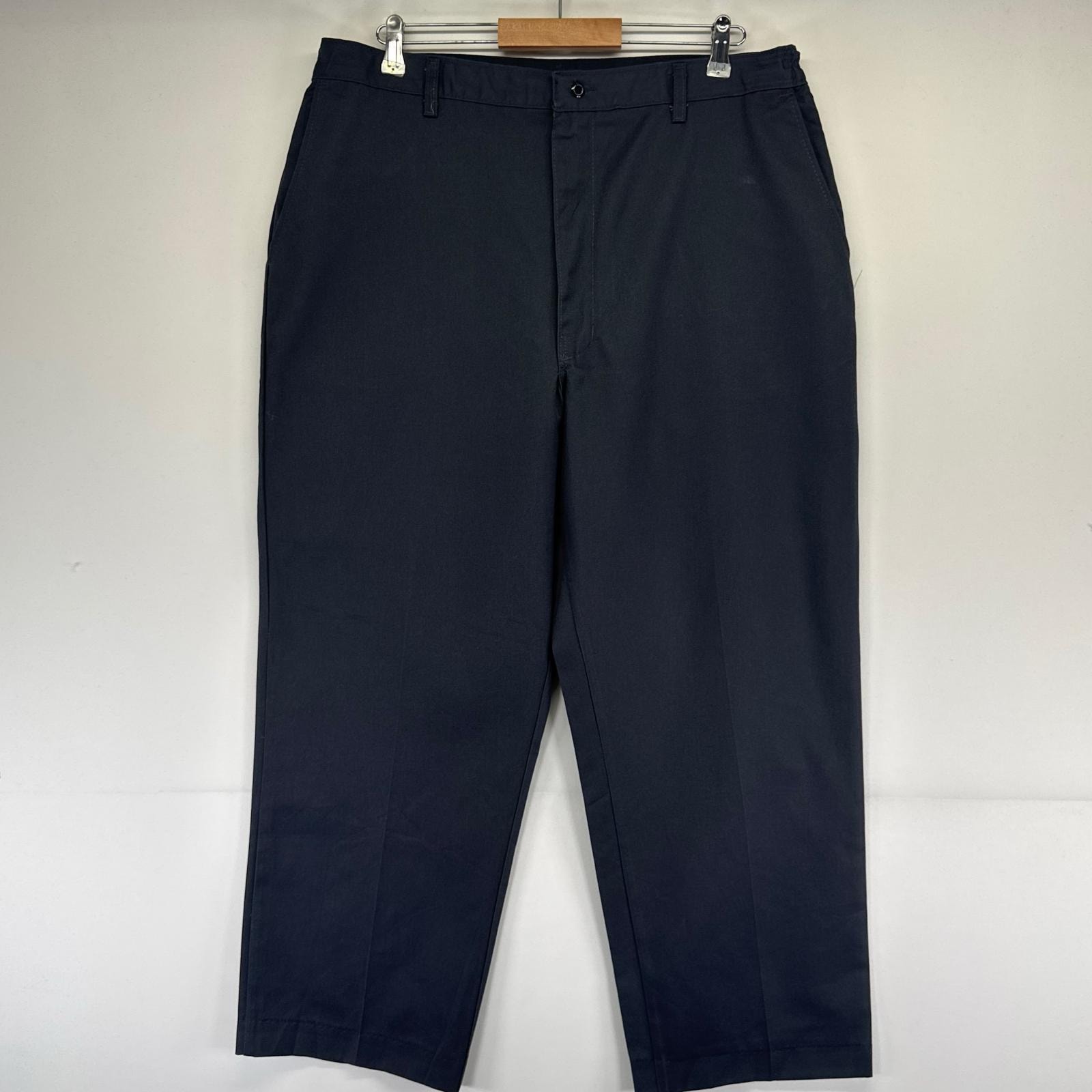 古着 レッドキャップ RED KAP パンツ ワークパンツ ワンポイントロゴ 大きいサイズ W40×L36  グレー系 メンズ