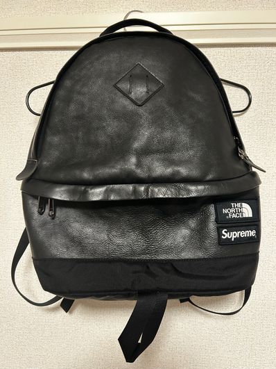 Supreme x The North Face Leather Day Pack "Black"