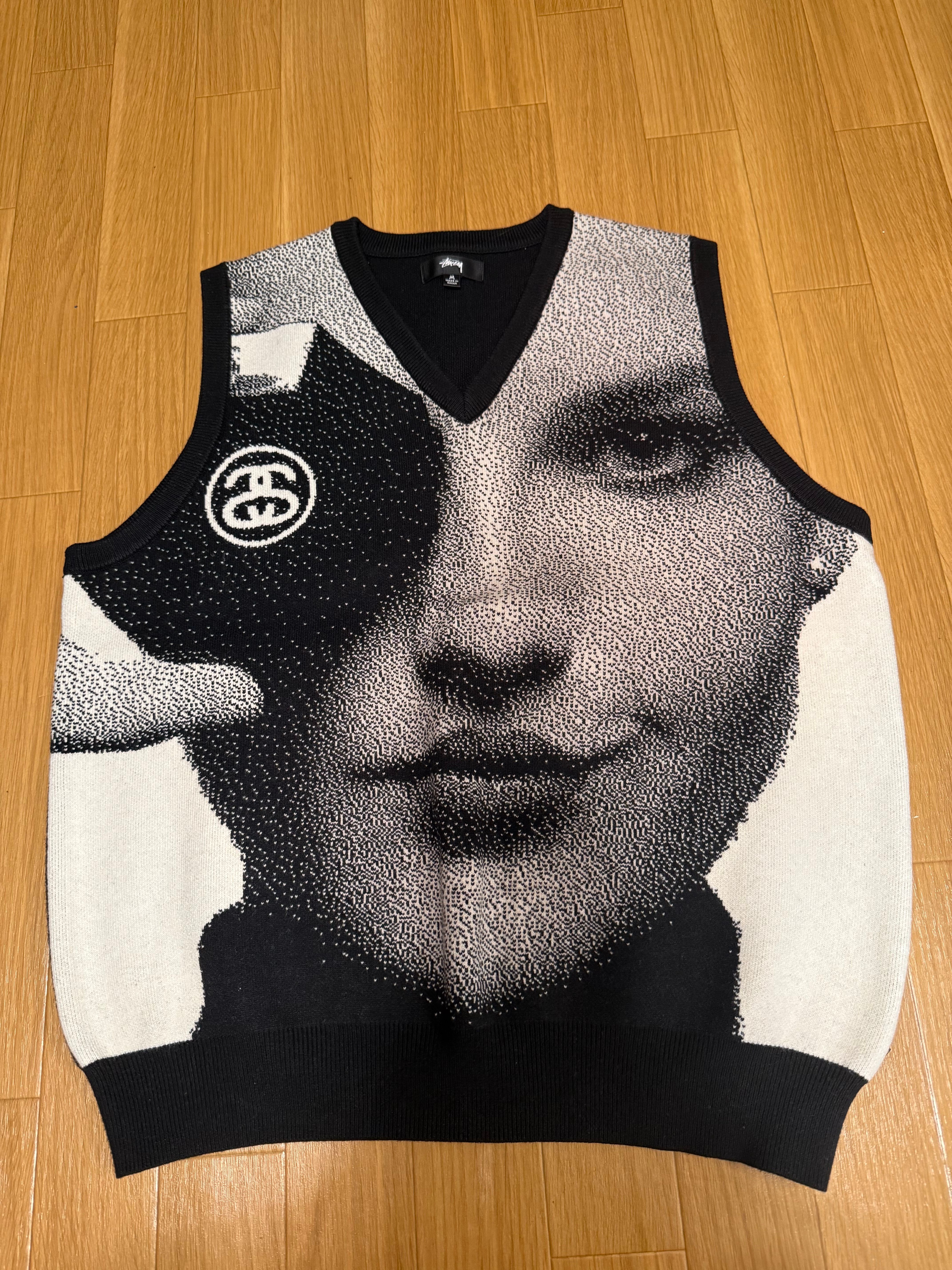 Stussy Photo Jacquard Vest "Black"