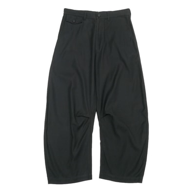 2025年製■COMME des GARCONS HOMME コムデギャルソンオム ワイドパンツ サイズS AD2025 カーブパンツ ブランド古着【中古】20260516/RA9344